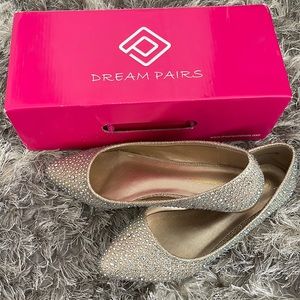DREAM PAIRS Sole Fancy Women's Casual Pointed Toe Ballet